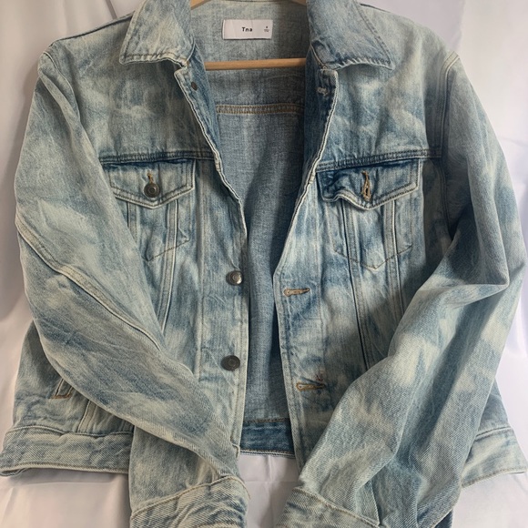 TNA denim jacket sz small - Picture 7 of 7
